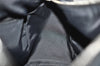 Authentic Christian Dior Trotter Street Chic Hand Bag Canvas Leather Black 4970K