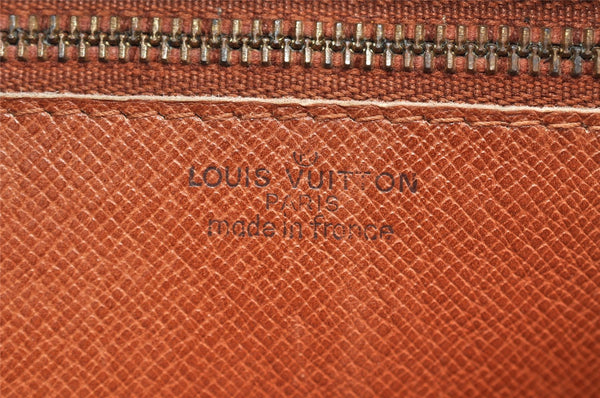 Authentic Louis Vuitton Monogram Enghien Shoulder Cross Bag M51205 LV Junk 4971I