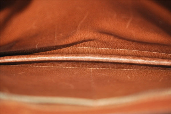 Authentic Louis Vuitton Monogram Enghien Shoulder Cross Bag M51205 LV Junk 4971I