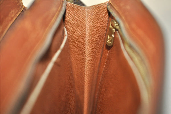 Authentic Louis Vuitton Monogram Enghien Shoulder Cross Bag M51205 LV Junk 4971I