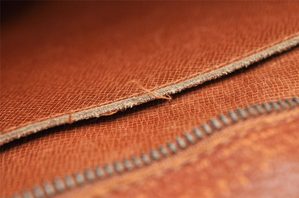 Authentic Louis Vuitton Monogram Enghien Shoulder Cross Bag M51205 LV Junk 4971I