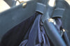 Authentic Christian Dior Trotter Vintage Hand Bag Denim Leather Blue 4971K