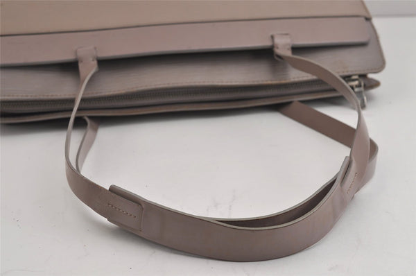 Authentic Louis Vuitton Epi Croisette GM Shoulder Hand Bag Gray M5250B LV 4972J