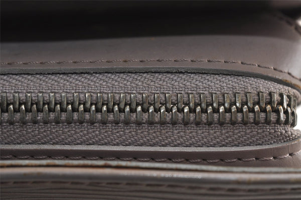 Authentic Louis Vuitton Epi Croisette GM Shoulder Hand Bag Gray M5250B LV 4972J