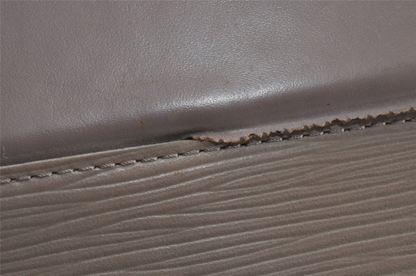 Authentic Louis Vuitton Epi Croisette GM Shoulder Hand Bag Gray M5250B LV 4972J