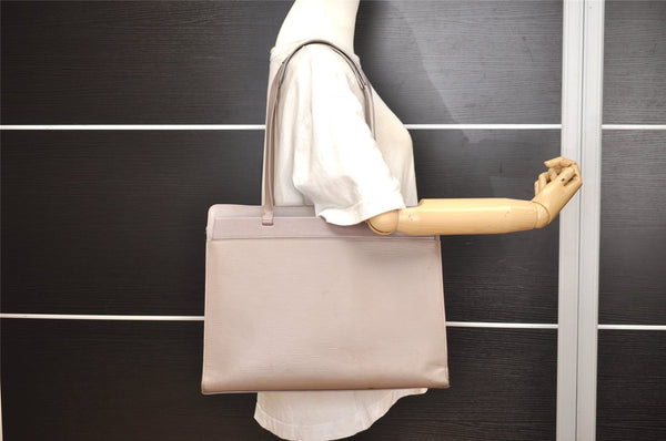 Authentic Louis Vuitton Epi Croisette GM Shoulder Hand Bag Gray M5250B LV 4972J