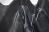 Authentic Salvatore Ferragamo Gancini Leather 2Way Shoulder Hand Bag Black 4974J