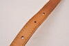 Authentic Louis Vuitton Leather Shoulder Strap Beige 40.4-47.6" LV 4975J