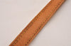 Authentic Louis Vuitton Leather Shoulder Strap Beige 40.4-47.6" LV 4975J