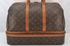 Authentic Louis Vuitton Monogram Sac Sport Travel Hand Bag Old Model LV 4975K
