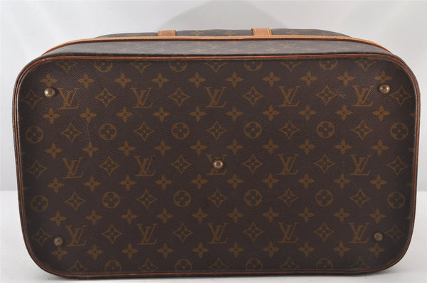 Authentic Louis Vuitton Monogram Sac Sport Travel Hand Bag Old Model LV 4975K