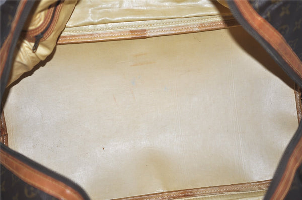 Authentic Louis Vuitton Monogram Sac Sport Travel Hand Bag Old Model LV 4975K