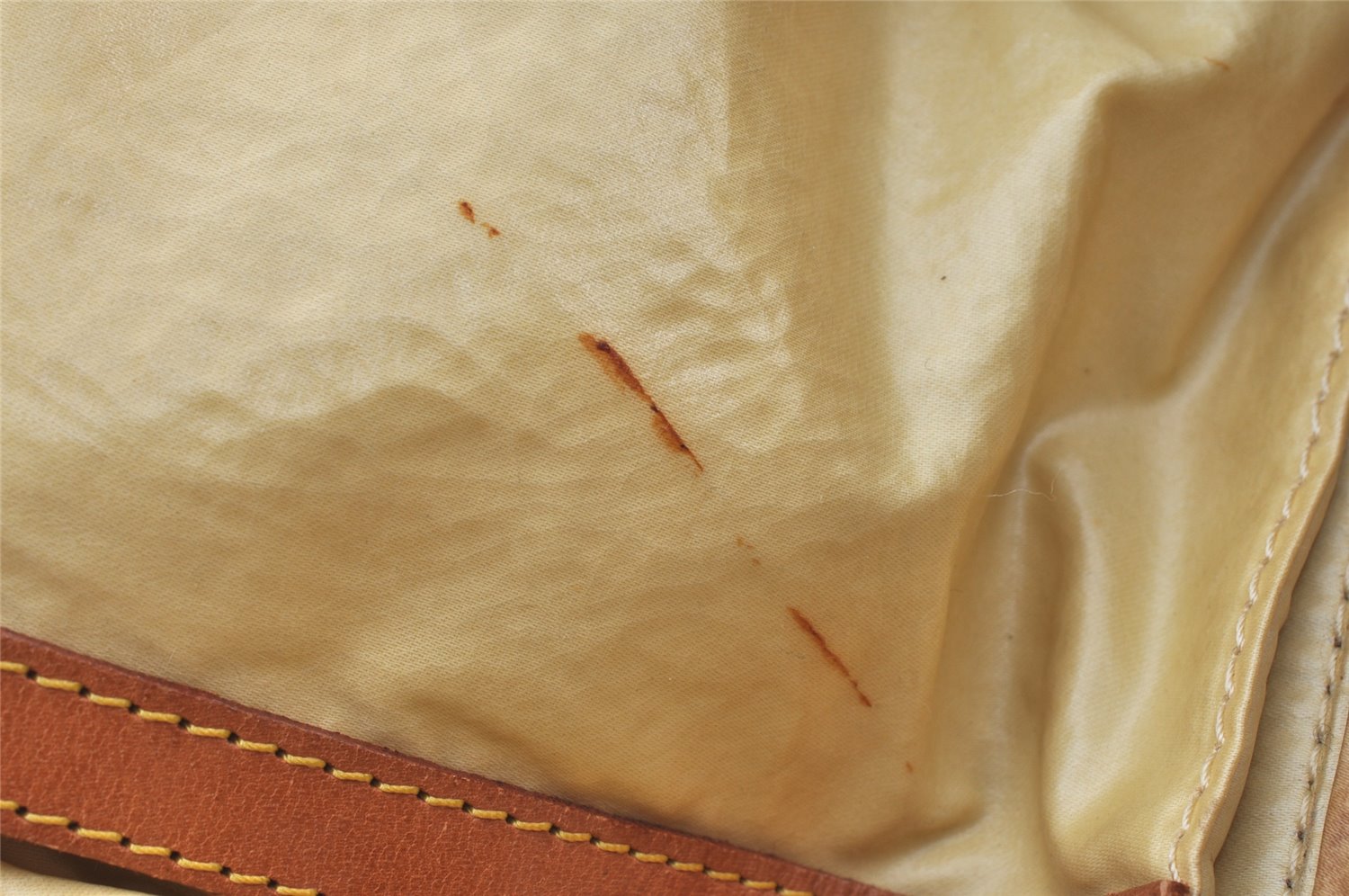 Authentic Louis Vuitton Monogram Sac Sport Travel Hand Bag Old Model LV 4975K