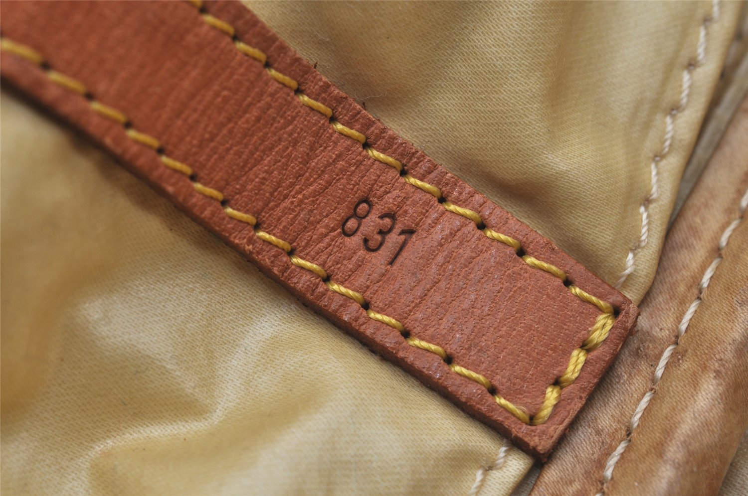 Authentic Louis Vuitton Monogram Sac Sport Travel Hand Bag Old Model LV 4975K