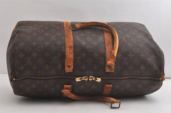 Authentic Louis Vuitton Monogram Keepall 50 Travel Boston Bag M41426 Junk 4976K