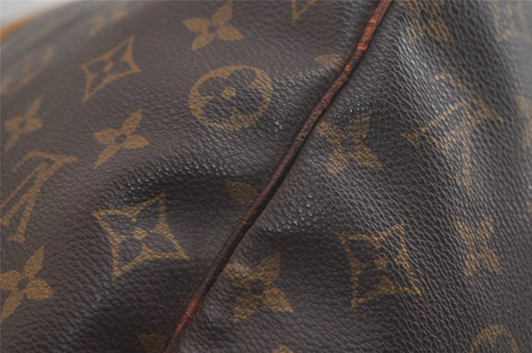 Authentic Louis Vuitton Monogram Keepall 50 Travel Boston Bag M41426 Junk 4976K