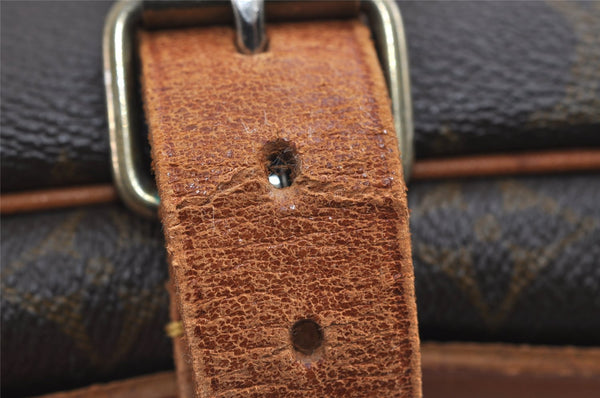 Authentic Louis Vuitton Monogram Cartouchiere GM Shoulder Bag Old Model 4977I