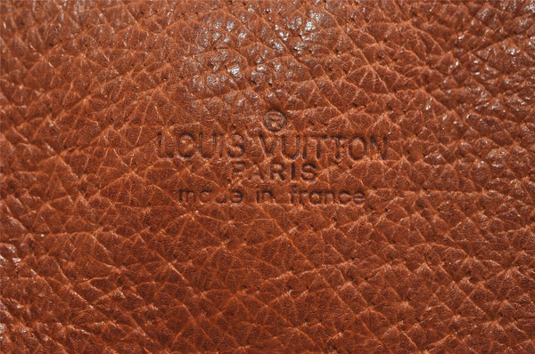 Authentic Louis Vuitton Monogram Cartouchiere GM Shoulder Bag Old Model 4977I