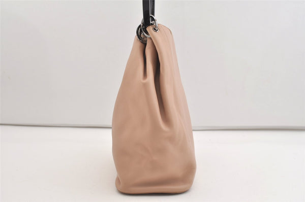 Authentic GUCCI Shoulder Hand Bag Purse Leather 0013750 Beige 4977J