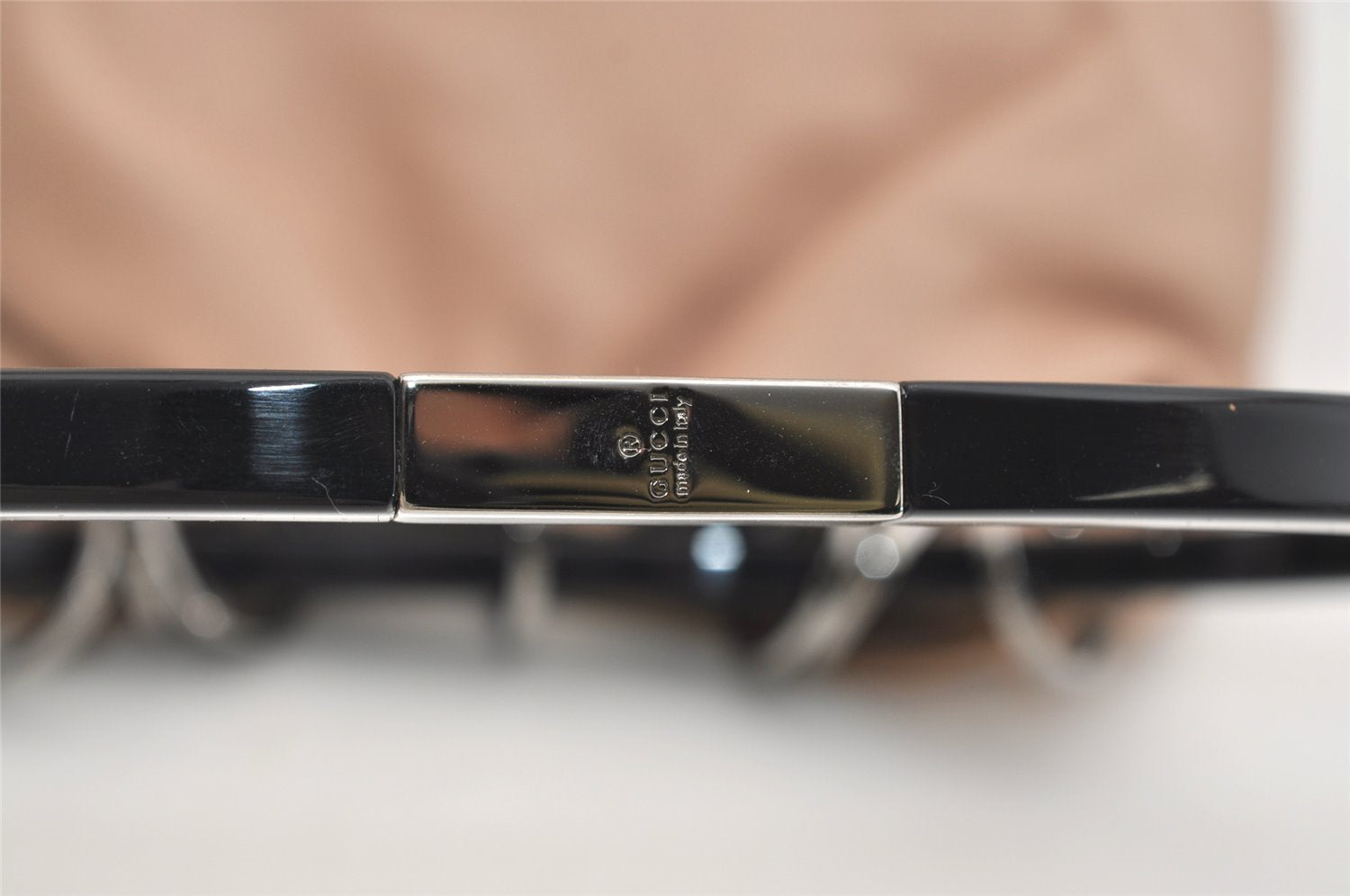 Authentic GUCCI Shoulder Hand Bag Purse Leather 0013750 Beige 4977J