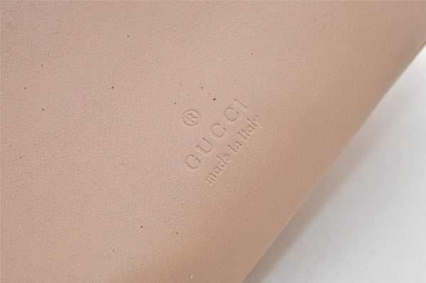 Authentic GUCCI Shoulder Hand Bag Purse Leather 0013750 Beige 4977J