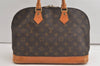 Authentic Louis Vuitton Monogram Alma Hand Bag Purse M51130 LV 4977K
