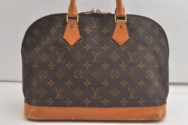 Authentic Louis Vuitton Monogram Alma Hand Bag Purse M51130 LV 4977K