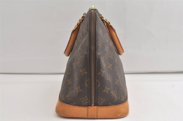 Authentic Louis Vuitton Monogram Alma Hand Bag Purse M51130 LV 4977K
