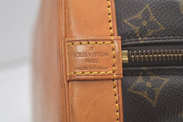 Authentic Louis Vuitton Monogram Alma Hand Bag Purse M51130 LV 4977K