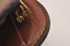 Authentic GUCCI Vintage Micro GG PVC Leather Coin Purse Case Brown 4978J