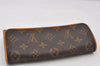 Authentic Louis Vuitton Monogram Pochette Twin PM Shoulder Bag M51854 LV 4978K