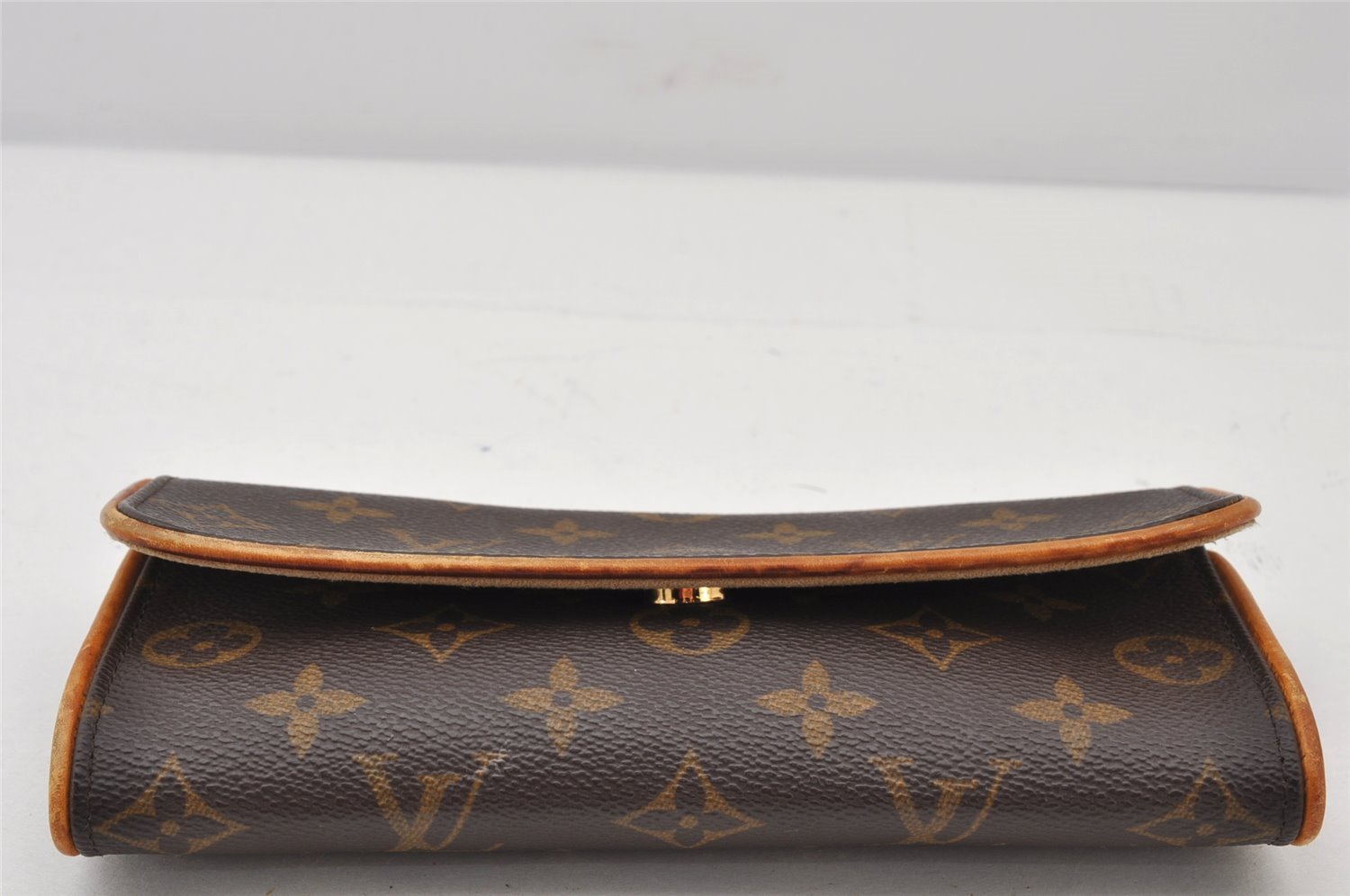 Authentic Louis Vuitton Monogram Pochette Twin PM Shoulder Bag M51854 LV 4978K
