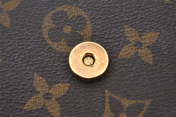 Authentic Louis Vuitton Monogram Pochette Twin PM Shoulder Bag M51854 LV 4978K