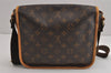 Auth Louis Vuitton Monogram Messenger Bosphore PM Shoulder Bag M40106 LV 4979J