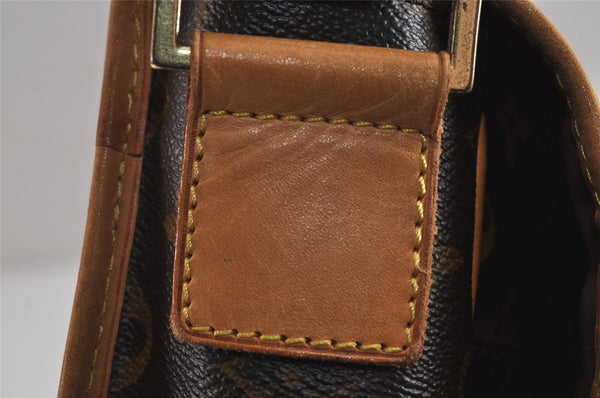 Auth Louis Vuitton Monogram Messenger Bosphore PM Shoulder Bag M40106 LV 4979J