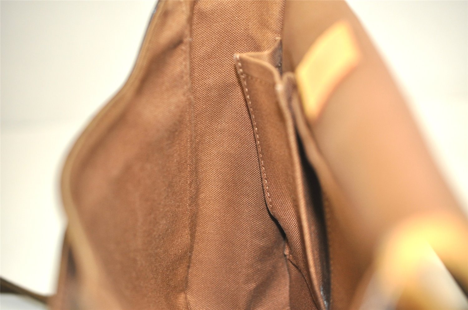 Auth Louis Vuitton Monogram Messenger Bosphore PM Shoulder Bag M40106 LV 4979J