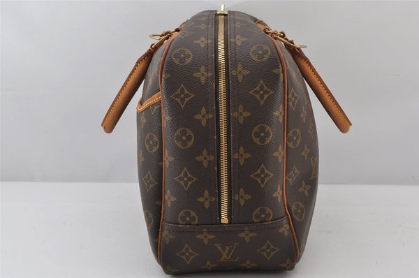 Authentic Louis Vuitton Monogram Deauville Hand Bag M47270 LV 4979K