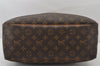 Authentic Louis Vuitton Monogram Deauville Hand Bag M47270 LV 4979K