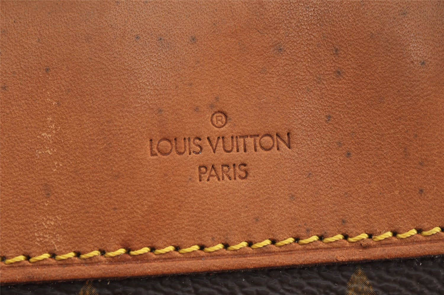 Authentic Louis Vuitton Monogram Deauville Hand Bag M47270 LV 4979K