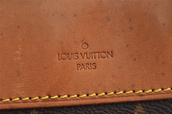 Authentic Louis Vuitton Monogram Deauville Hand Bag M47270 LV 4979K