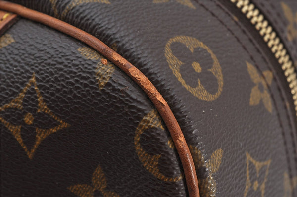 Authentic Louis Vuitton Monogram Deauville Hand Bag M47270 LV 4979K