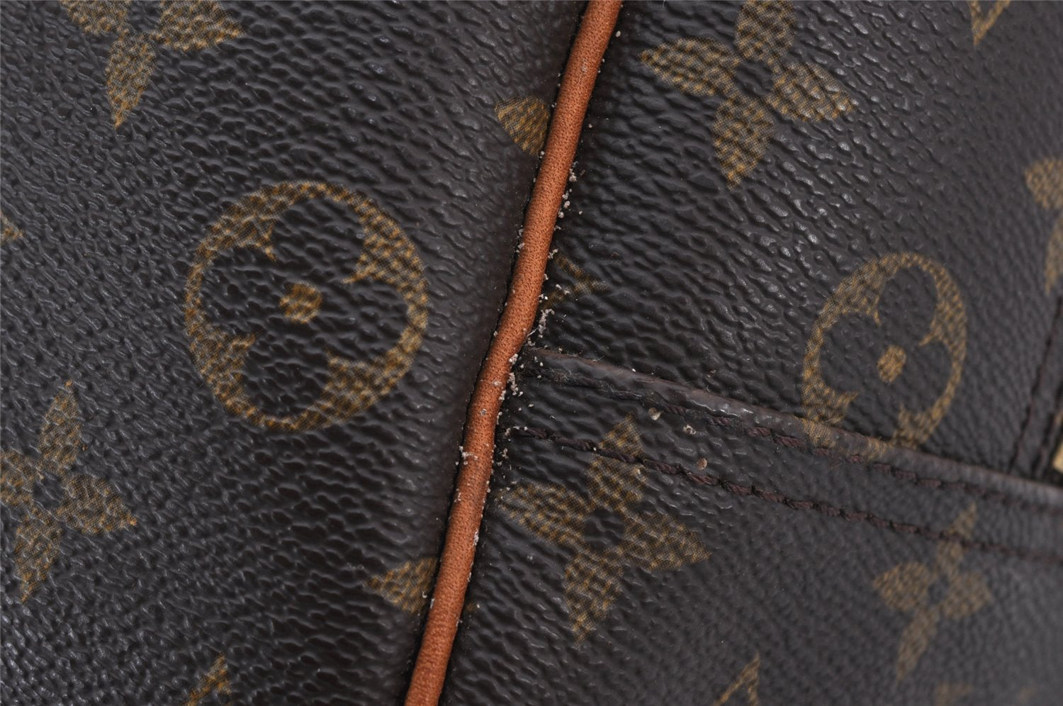 Authentic Louis Vuitton Monogram Deauville Hand Bag M47270 LV 4979K
