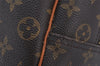 Authentic Louis Vuitton Monogram Deauville Hand Bag M47270 LV 4979K