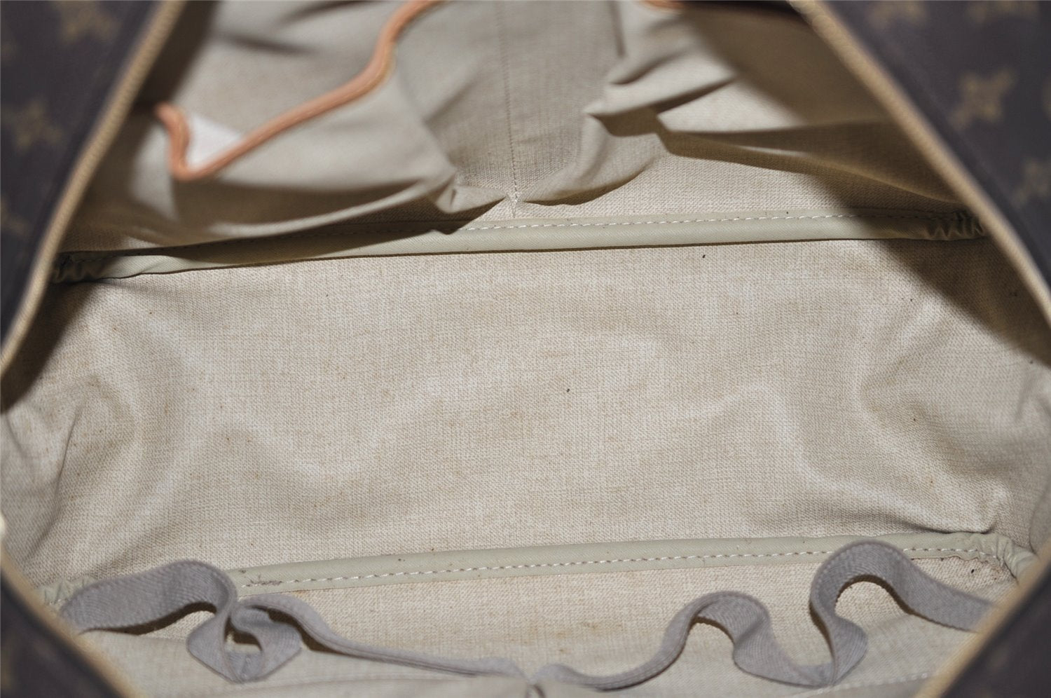 Authentic Louis Vuitton Monogram Deauville Hand Bag M47270 LV 4979K