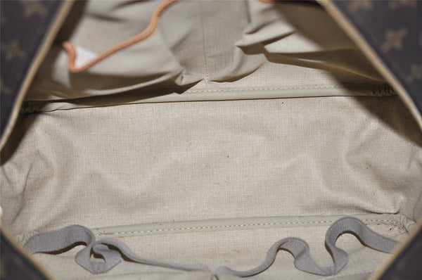 Authentic Louis Vuitton Monogram Deauville Hand Bag M47270 LV 4979K