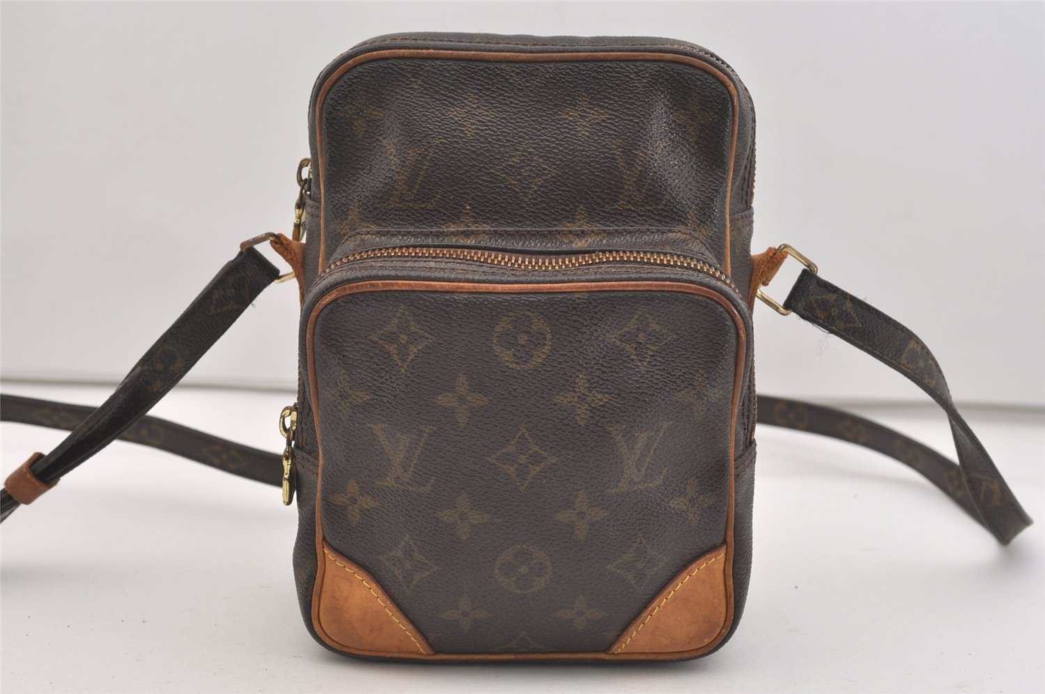 Authentic Louis Vuitton Monogram Amazone Shoulder Cross Body Bag M45236 LV 4980J