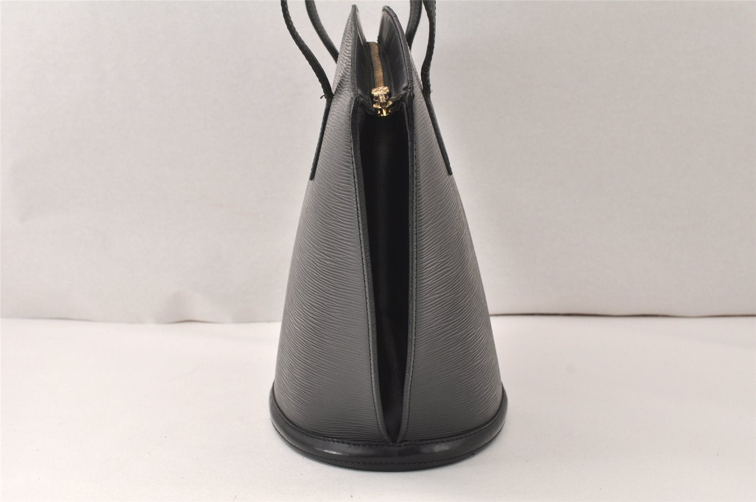 Auth Louis Vuitton Epi Saint Jacques Shopping Shoulder Bag Black M52262 LV 4980K