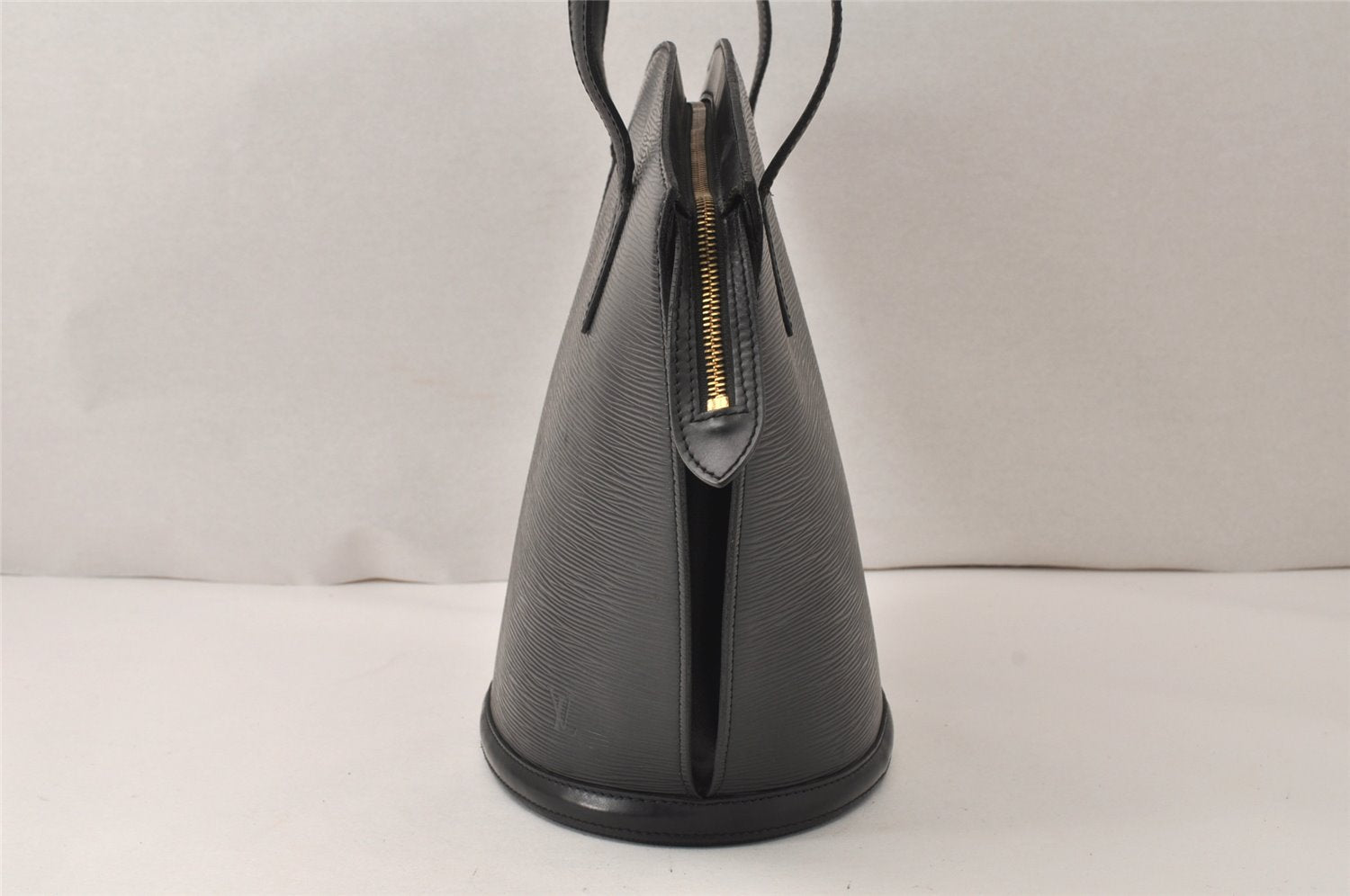 Auth Louis Vuitton Epi Saint Jacques Shopping Shoulder Bag Black M52262 LV 4980K