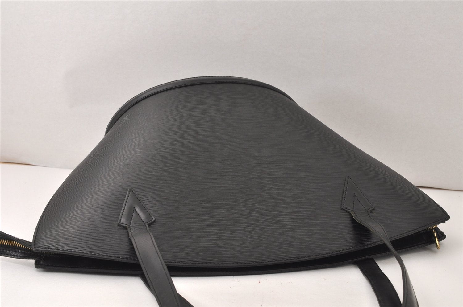 Auth Louis Vuitton Epi Saint Jacques Shopping Shoulder Bag Black M52262 LV 4980K