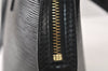 Auth Louis Vuitton Epi Saint Jacques Shopping Shoulder Bag Black M52262 LV 4980K
